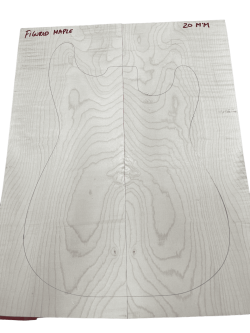 FIGURED  FLAME MAPLE Nº28