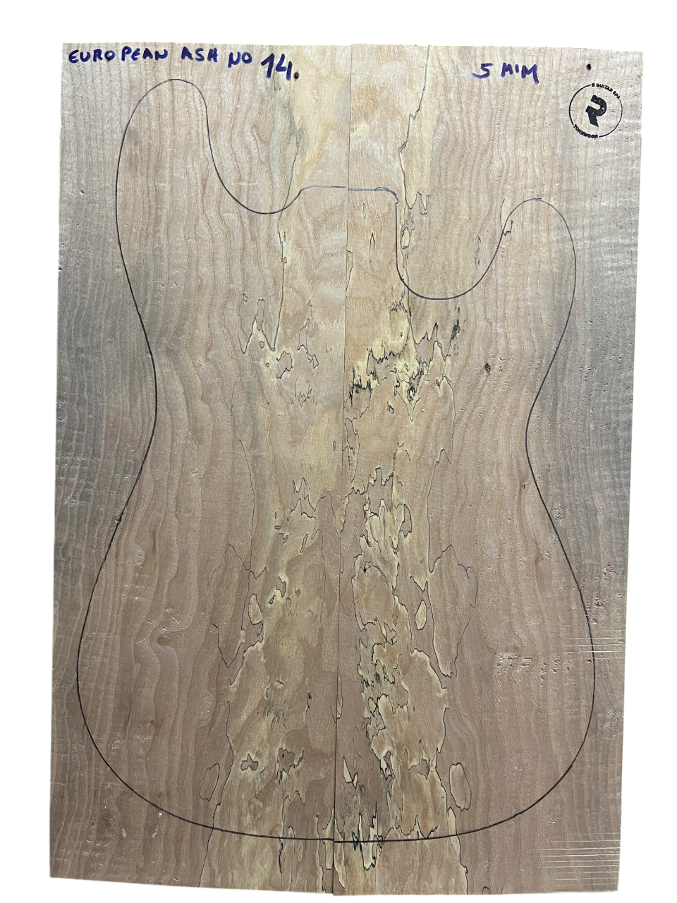 EUROPEAN ASH WITH SPALTED Nº14